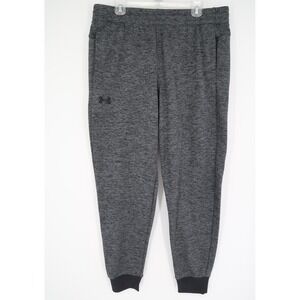 Under‎ Armour Men's XL Armour Fleece Jogger Pants Navy Heather Black 1373362 012
